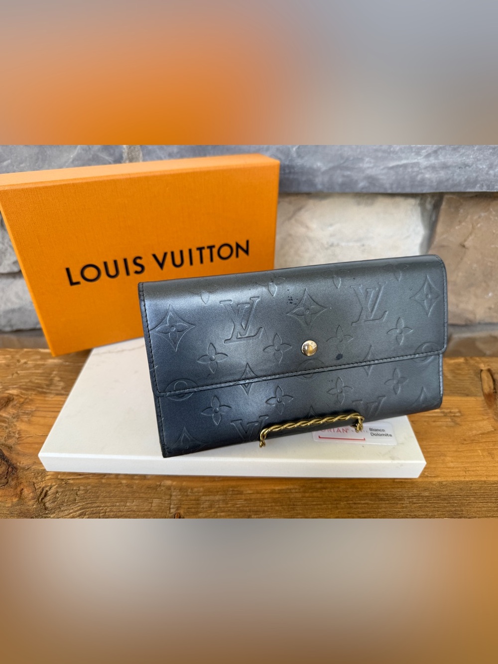 Y2K  Louis Vuitton Mat Porte-Tresor International Wallet-Authenticated